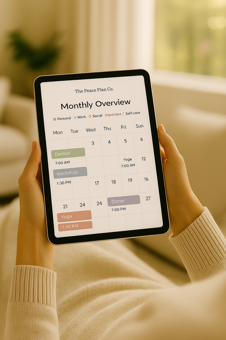 The Monthly Life Overview Planner