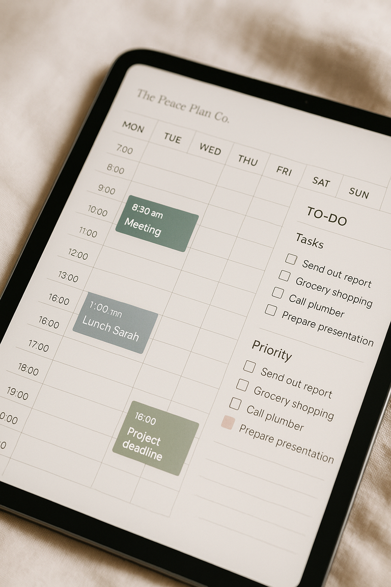 The Interactive Daily & Weekly Planner